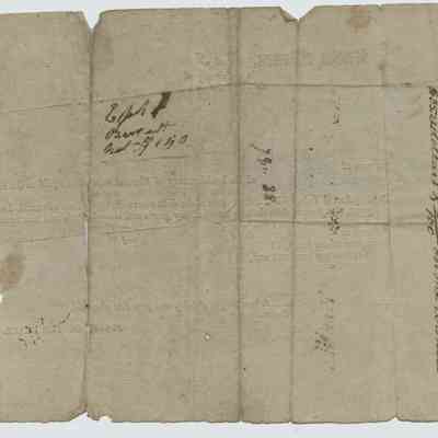 Promissory note, 1818