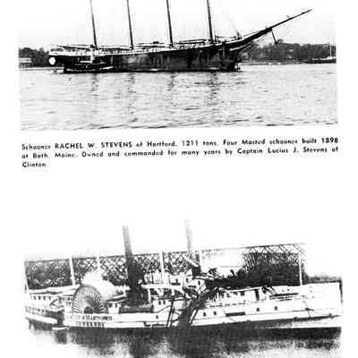 Old Sailing Days in Clinton