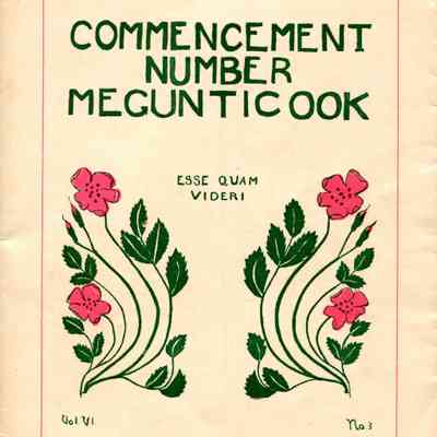 Commencement Number Megunticook - June 1907