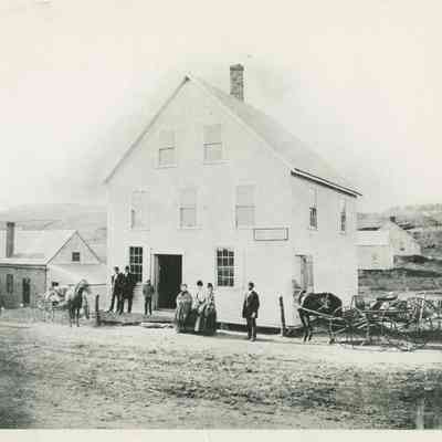 Rockville Post Office, West Rockport, Maine: Copyright: None; Origformat: Print-Photographic
