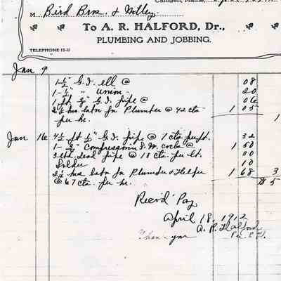 Billheads Collection 101