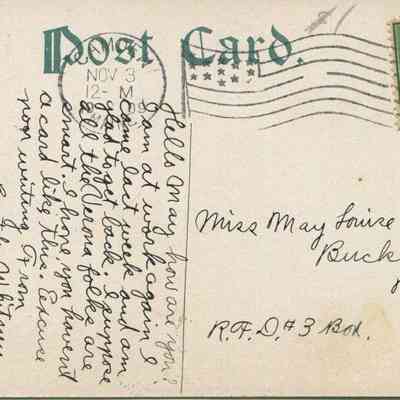 Bowley Collection Postcard 077 B