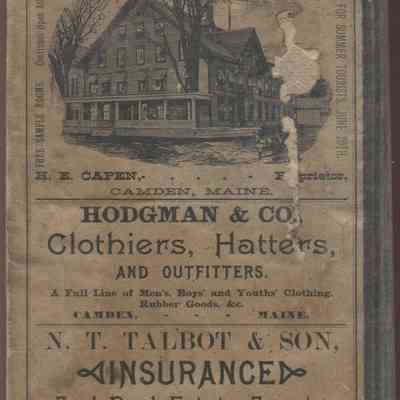 1890 Belfast - Camden directory: Origformat: Book