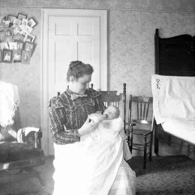 Flora and baby Norman