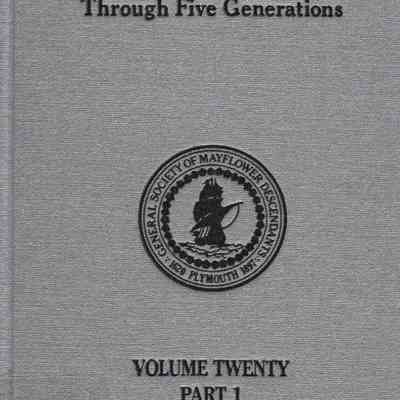 Mayflower Families Through Five Generations: Vol. 20, Pt. 1 (Henry Samson)