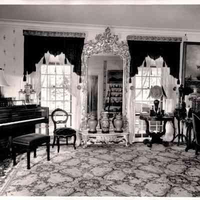 Interior of Hill Acres estate