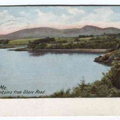 Camden hills from Shore Road