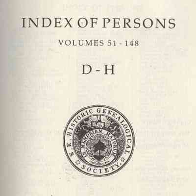 The New England Historical and Genealogical Register