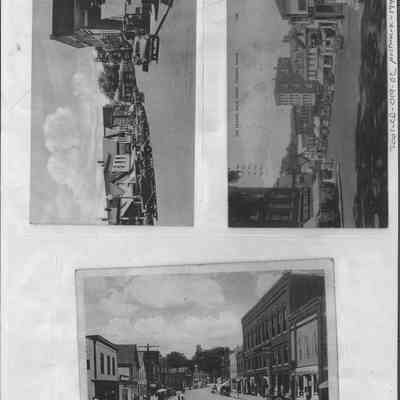 Main Street postcards