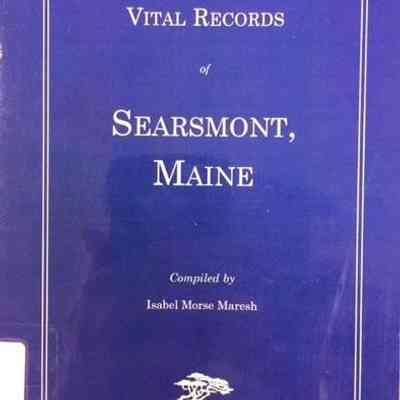 Vital Records of Searsmont, Maine