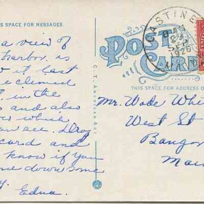 Bowley Collection Postcard 083 B