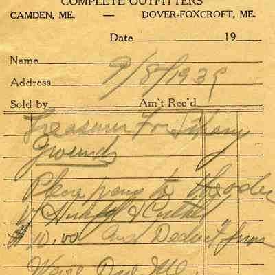 Billheads Collection 109