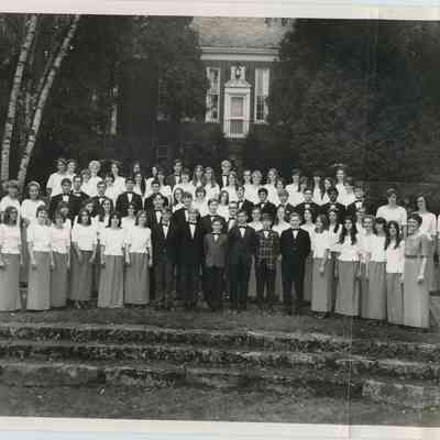 Camden-Rockport High School Chorus, 1970