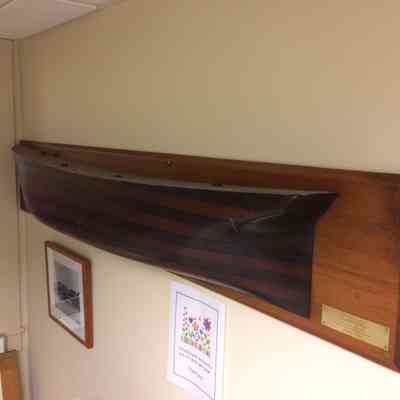 Half model of Billings on display in History Center