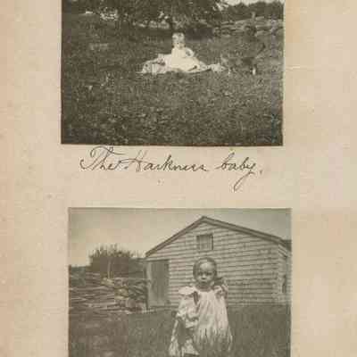 "The Harkness baby."; "The Horton two-years old, Albert."