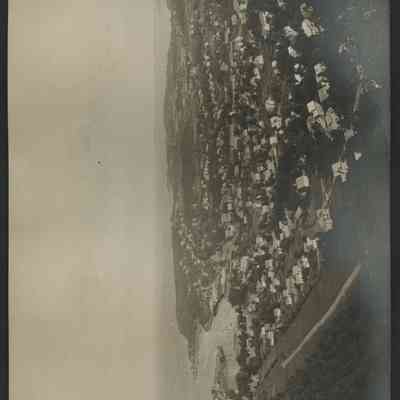 Camden village and harbor from Mt. Battie