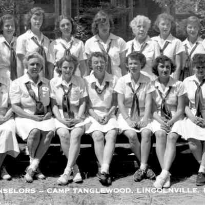 Senior counselors at Tanglewood