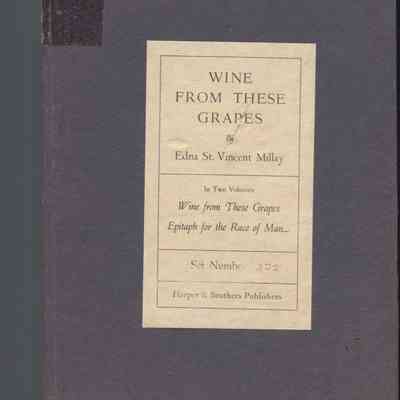 Wine From These Grapes