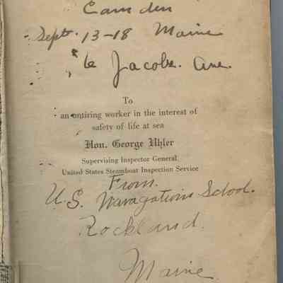 merchant marine manual signed