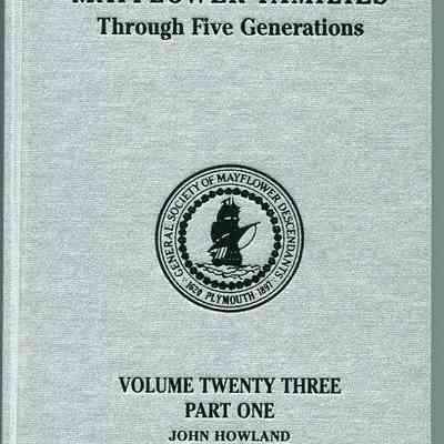 Mayflower families through five generations