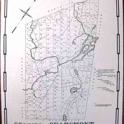 PLAN OF THE TOWN OF SEARSMONT