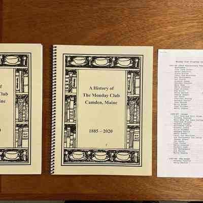 A History of the Monday Club, Camden, Maine (1885-2020)