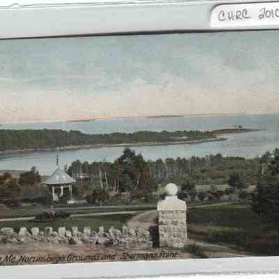 Sherman's Point from Norumbega Grounds