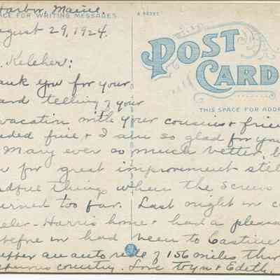 Bowley Collection Postcard 209 B