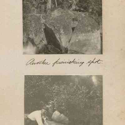 "Another picnicking spot."; "Still another."