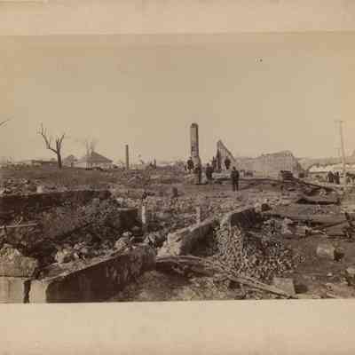 Ruins of downtown Camden