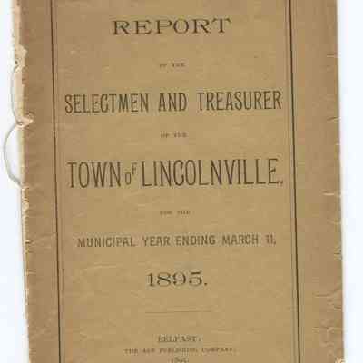 Town Report, Lincolnville 1895