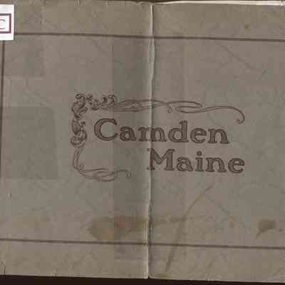 Camden, Maine: Its Varied Attractions as a Summer Resort
