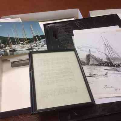 Wayfarer donation photos and line art