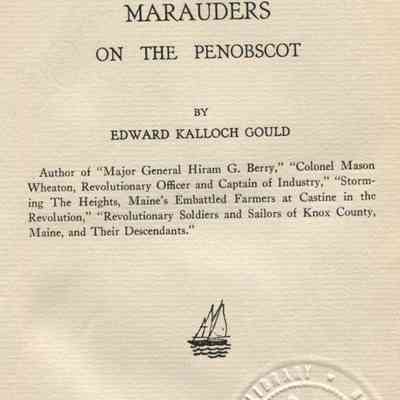British and Tory Marauders on the Penobscot