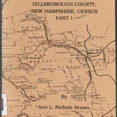1850 Census Hillsborough County, New Hampshire