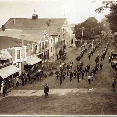 St. John's Day parade on Chestnut Street, Camden in 1909: Origformat: Print-Photographic