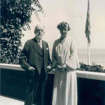 Cyrus Curtis & daughter Mary Louise Bok