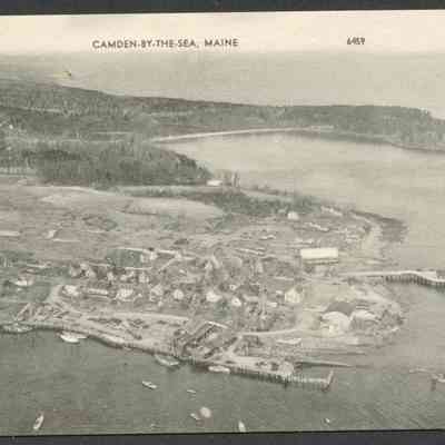 Aerial view of Camden shipyard circa 1930: Origformat: Other; Resolution: 1200 dpi