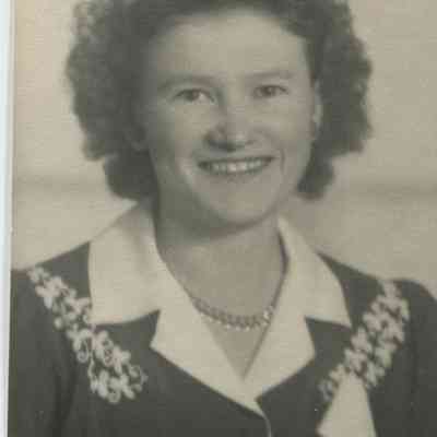 Tentatively identified as Clara Brownell, CHS student