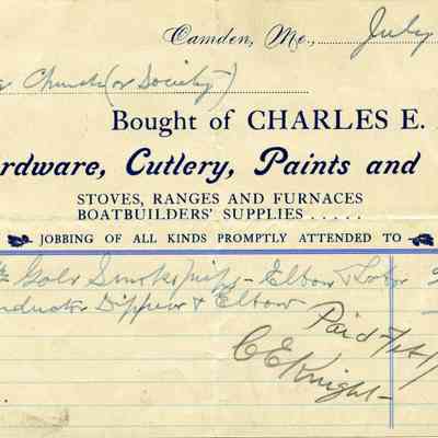 Billheads Collection 121