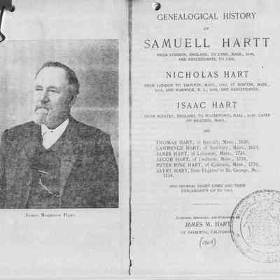 Genealogical History of Samuell Hartt