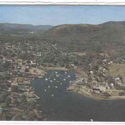 Aerial View of Camden, Maine