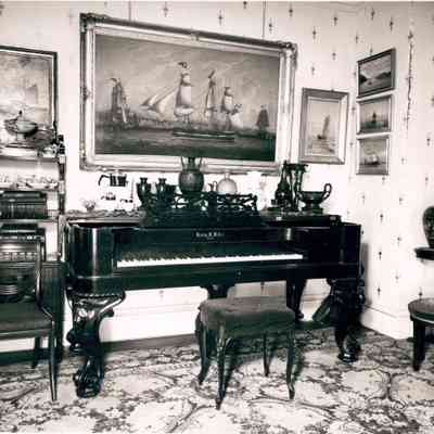 Interior of Hill Acres estate