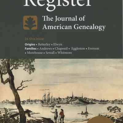 The New England Historical and Genealogical Register