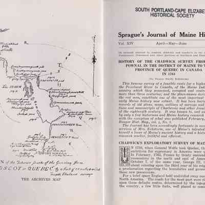 Sprague's Journal of Maine History