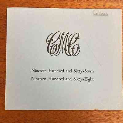 Monday Club Programs from 1960s