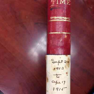 Time Book (Sept. 20, 1913 to April 17, 1915)