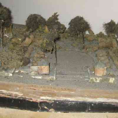 Fletcher Steele's model for the library grounds: Copyright: None; Origformat: Artifact