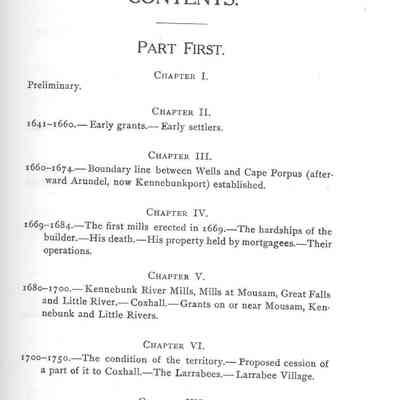 kennebunk hist toc1: Origformat: Book; Resolution: 100 dpi