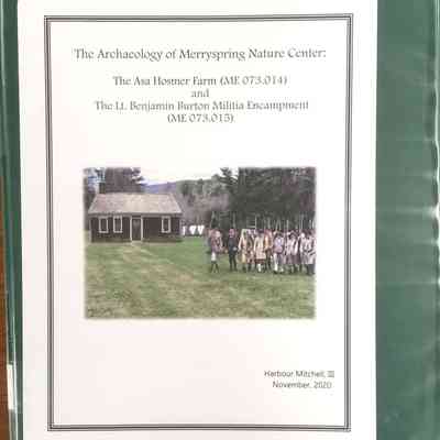 The archaeology of Merryspring Nature Center